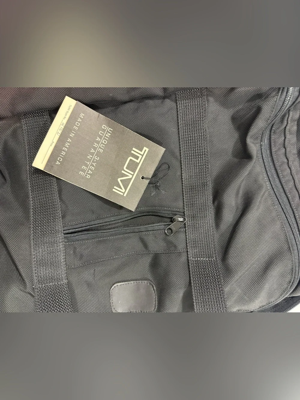Tumi Alpha Ballistic Nylon Expandable Garment Duffel Travel Bag USA